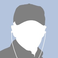 Person with headphones illustration